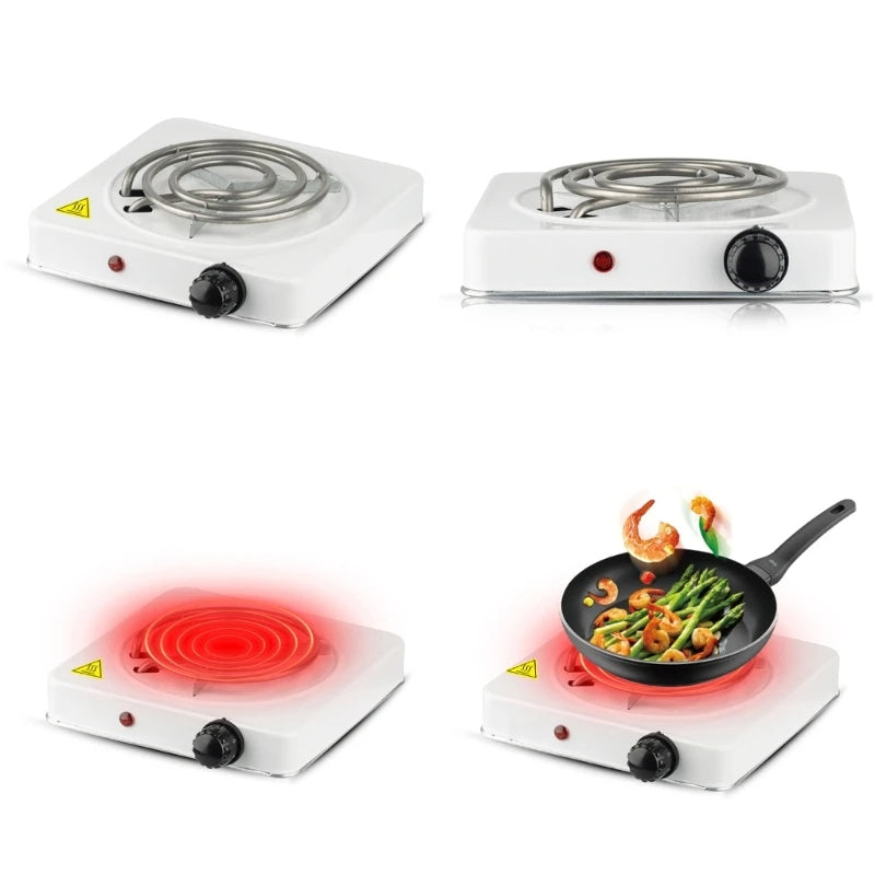 Electric Stove - Kitchen Appliance Designed For Cooking And Daily Food Preparation Routine