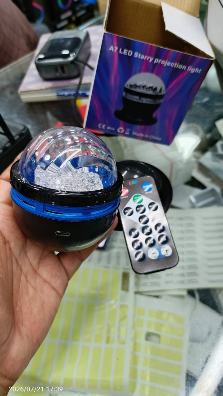 Northern Lights Aurora Galaxy Projector – Ocean Wave & Star LED Night Light with Remote Control